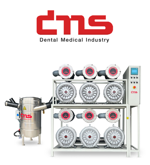 DMS Merkezi Dental Aspiratör Sistemleri </br>(194 Ünit Kapasiteli)
