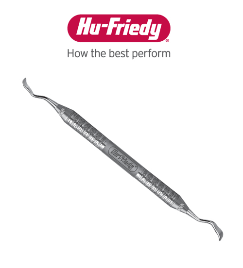 Hu-Friedy Periodontal Keski, 1/3 Buser, 4 mm / 6 mm, Sap #6