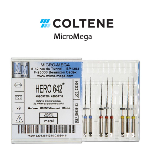 Coltene MicroMega Hero 642® Ni-Ti Eğe