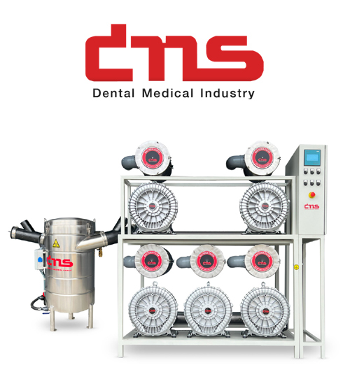 DMS Merkezi Dental Aspiratör Sistemleri </br>(161 Ünit Kapasiteli)