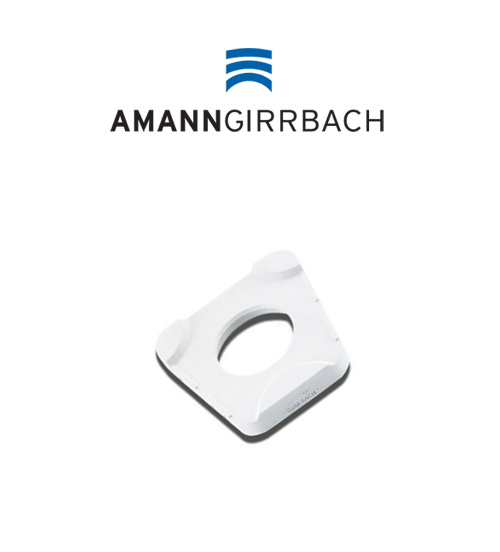 Amanngirrbach Splitex Counter Plate Premium White