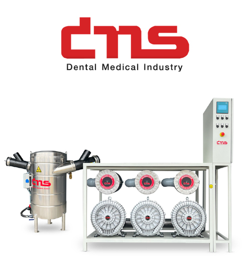 DMS Merkezi Dental Aspiratör Sistemleri </br>(50 Ünit Kapasiteli)