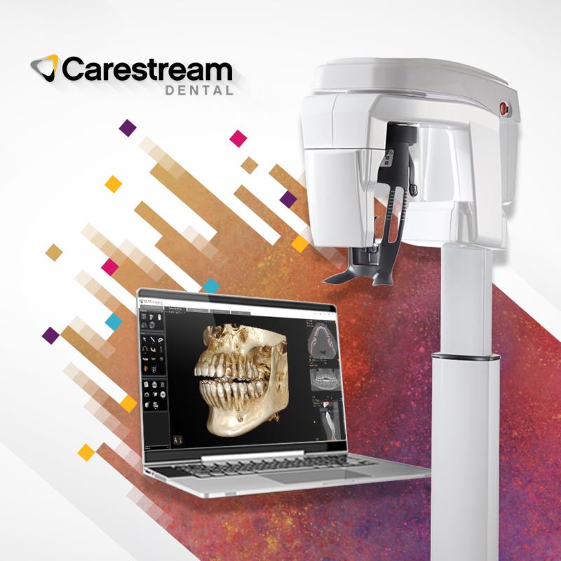 CS 8200 3D DentalVolumetrik Tomografi, Panoramik Röntgen Sistemi