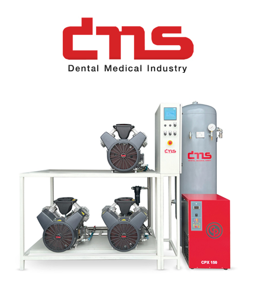 DMS Merkezi Dental Kompresör Sistemi </br>(113 Ünit Kapasiteli)