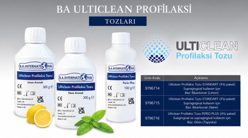 B.A. International  Ulticlean Profilaksi Tozları