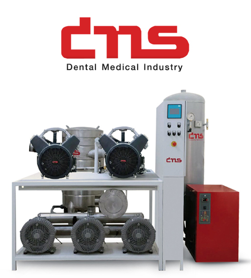 KOMPAS Birleşik Merkezi Dental Kompresör ve Aspiratör Sistemleri </br>(50 Ünit Kapasiteli)